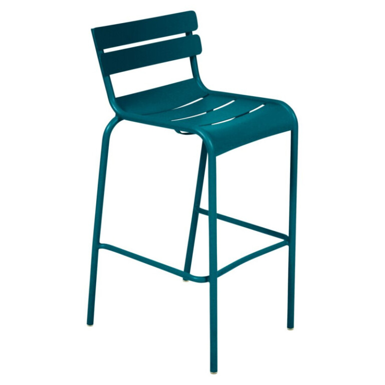 FERMOB - Chaise de bar FERMOB Luxembourg en métal - 26 coloris
