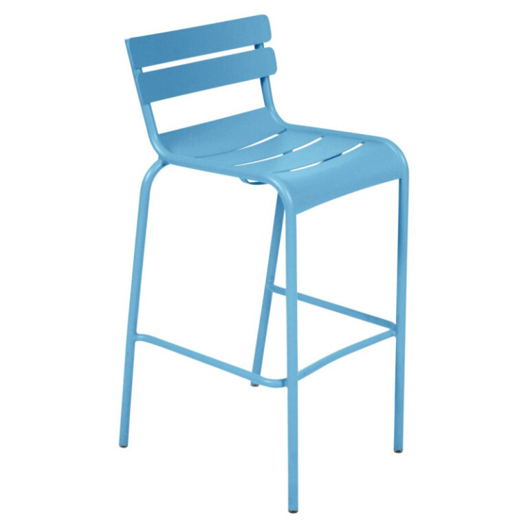 FERMOB - Chaise de bar FERMOB Luxembourg en métal - 26 coloris