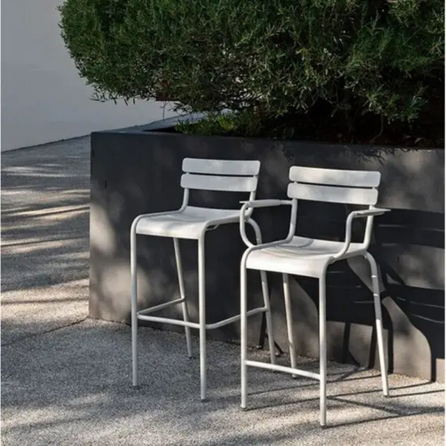 Fermob - Chaise de bar FERMOB Luxembourg en métal – 26 coloris