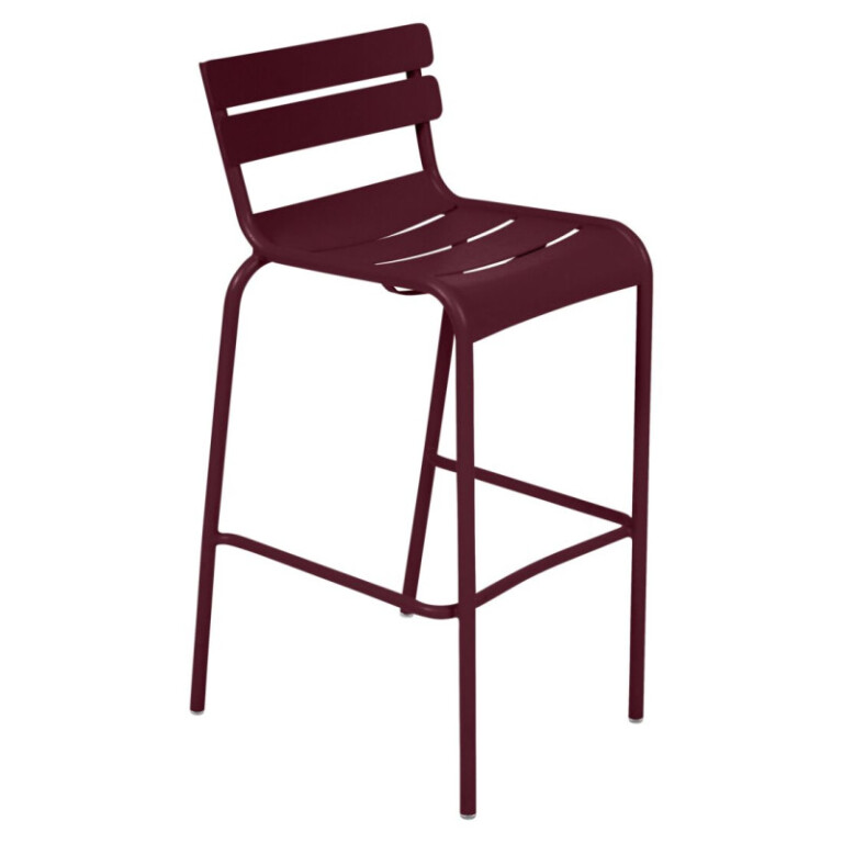 FERMOB - Chaise de bar FERMOB Luxembourg en métal - 26 coloris