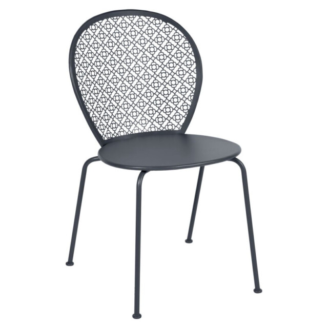 FERMOB - Chaise FERMOB Lorette en métal - 26 coloris