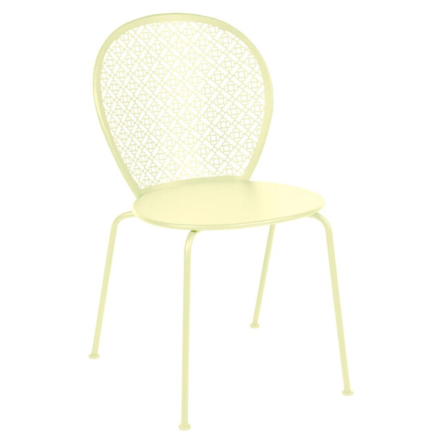 FERMOB - Chaise FERMOB Lorette en métal - 26 coloris
