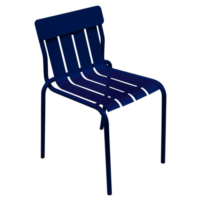 FERMOB - Chaise FERMOB Stripe en métal - 26 coloris