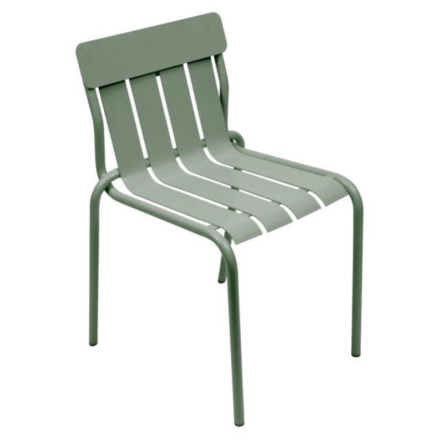 FERMOB - Chaise FERMOB Stripe en métal - 26 coloris