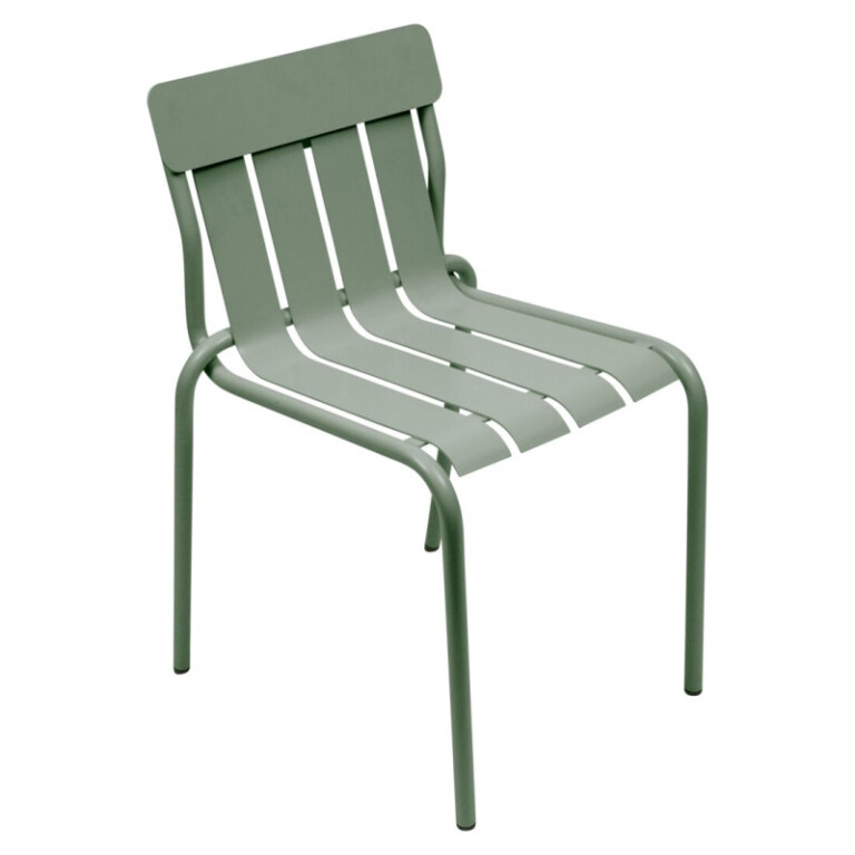 FERMOB - Chaise FERMOB Stripe en métal - 26 coloris