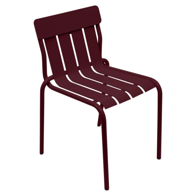 FERMOB - Chaise FERMOB Stripe en métal - 26 coloris