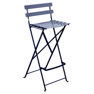 Fermob - Chaise haute pliante tabouret de bar FERMOB Bistro métal – 26 coloris