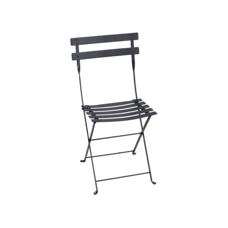 FERMOB - Chaise haute pliante tabouret de bar FERMOB Bistro métal - 26 coloris