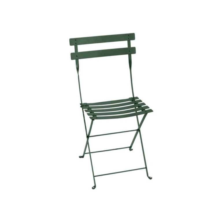 FERMOB - Chaise haute pliante tabouret de bar FERMOB Bistro métal - 26 coloris