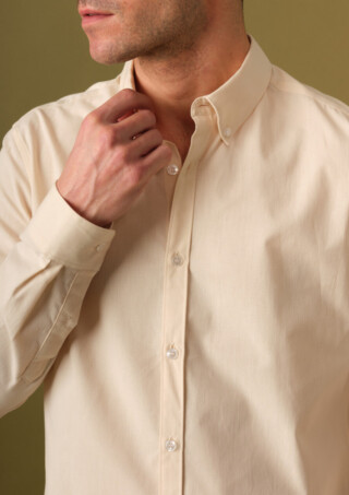 Chemise Saint Paul Beige par la marque Montlimart Montlimart - Chemise Saint Paul Beige