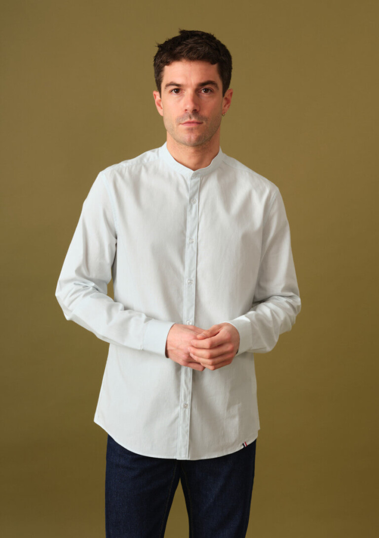 Montlimart - CHEMISE SAINT PIERRE BLEU CLAIR