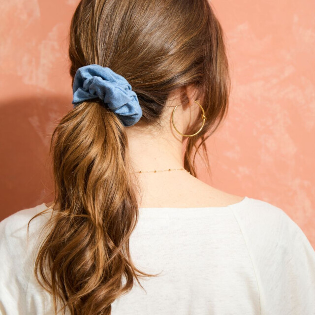 Lemahieu - Chouchou 100% Lin - Bleuet