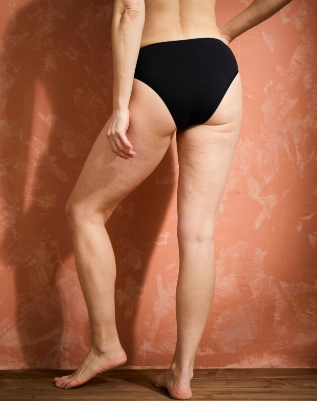 Lemahieu - Culotte en Coton BIO - Noir - Femme