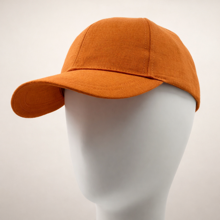 Headoniste - Casquette Lino orange