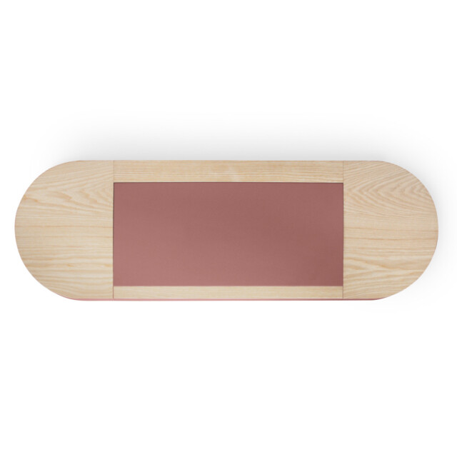 MON PETIT MEUBLE FRANÇAIS - Coiffeuse rose ÉGÉE - douceur du design contemporain en bois massif