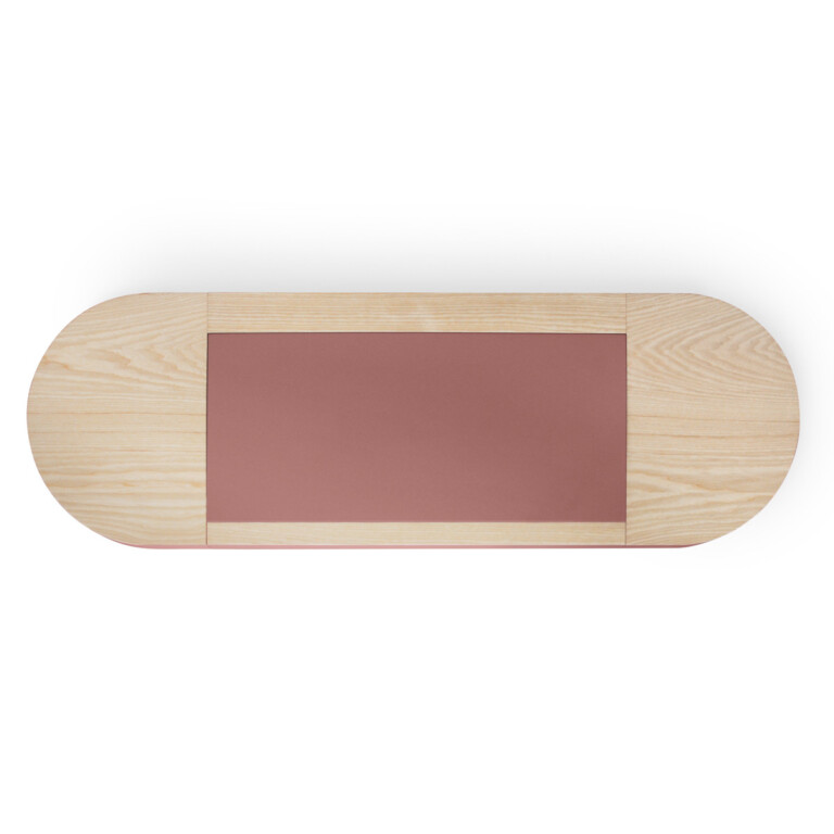 MON PETIT MEUBLE FRANÇAIS - Coiffeuse rose ÉGÉE - douceur du design contemporain en bois massif
