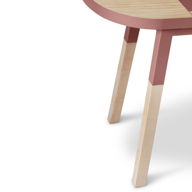 MON PETIT MEUBLE FRANÇAIS - Coiffeuse rose ÉGÉE - douceur du design contemporain en bois massif
