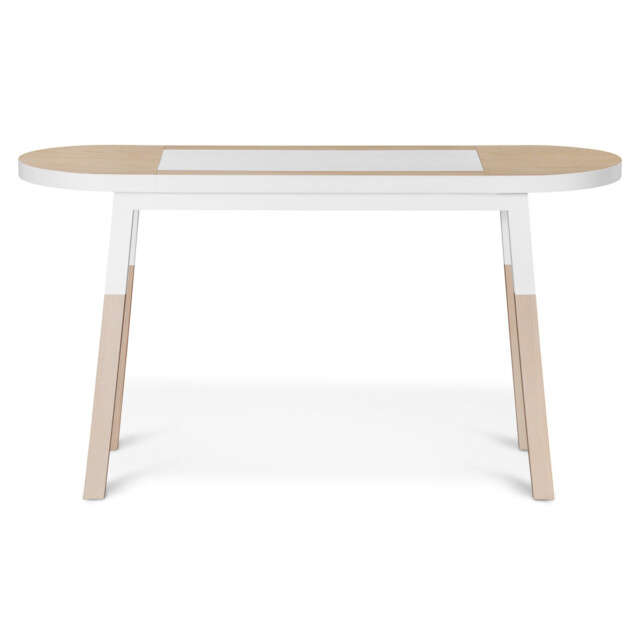 MON PETIT MEUBLE FRANÇAIS - Coiffeuse blanche ÉGÉE - bois massif