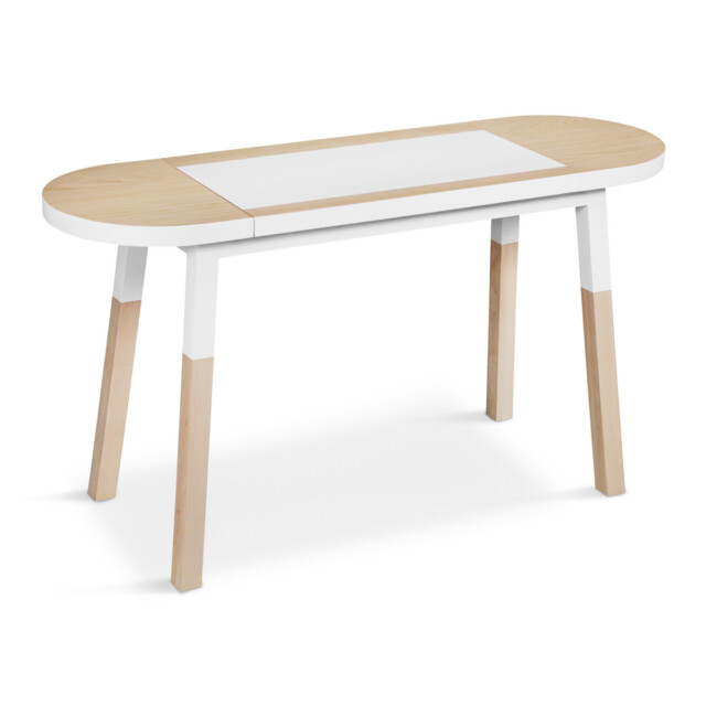 MON PETIT MEUBLE FRANÇAIS - Coiffeuse blanche ÉGÉE - bois massif