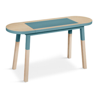 Mon Petit Meuble Français - Meuble coiffeuse design ÉGÉE en bois massif – 10 couleurs