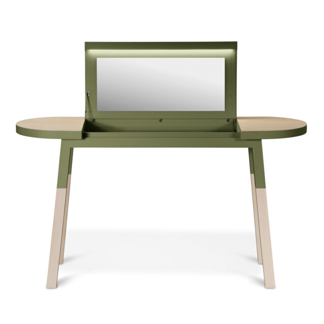 MON PETIT MEUBLE FRANÇAIS - Meuble coiffeuse design ÉGÉE en bois massif – 10 couleurs