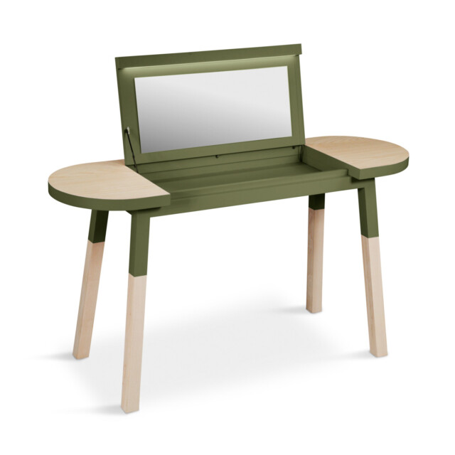MON PETIT MEUBLE FRANÇAIS - Meuble coiffeuse design ÉGÉE en bois massif – 10 couleurs