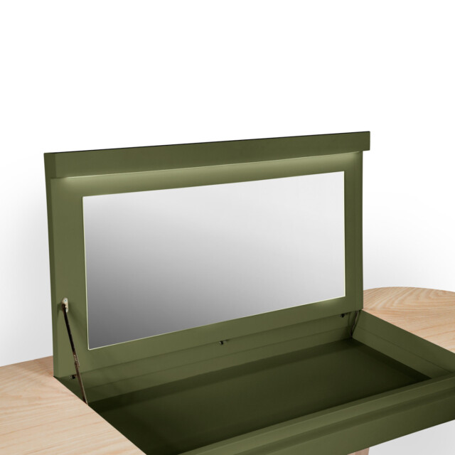 MON PETIT MEUBLE FRANÇAIS - Meuble coiffeuse design ÉGÉE en bois massif – 10 couleurs