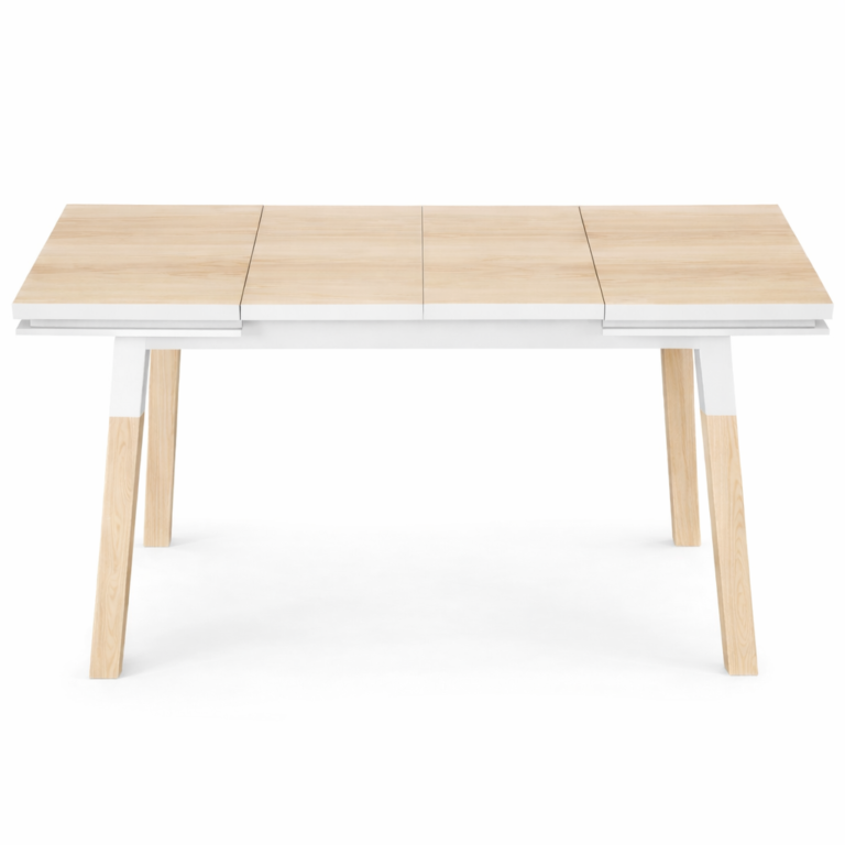 MON PETIT MEUBLE FRANÇAIS - Table carrée bois massif ÉGÉE - version fixe
