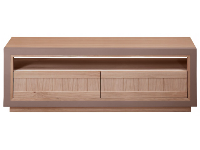 file 128 MON PETIT MEUBLE FRANÇAIS - Meuble TV en bois STELLA - chêne naturel & kenya
