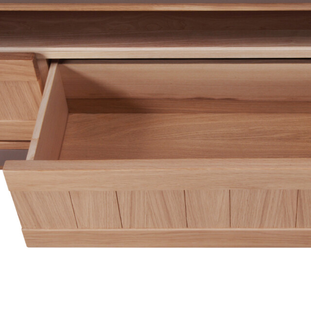 MON PETIT MEUBLE FRANÇAIS - Meuble TV en bois STELLA - chêne naturel & kenya