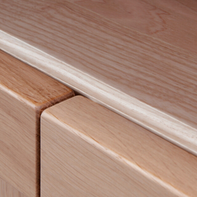 MON PETIT MEUBLE FRANÇAIS - Meuble TV en bois STELLA - chêne naturel & kenya