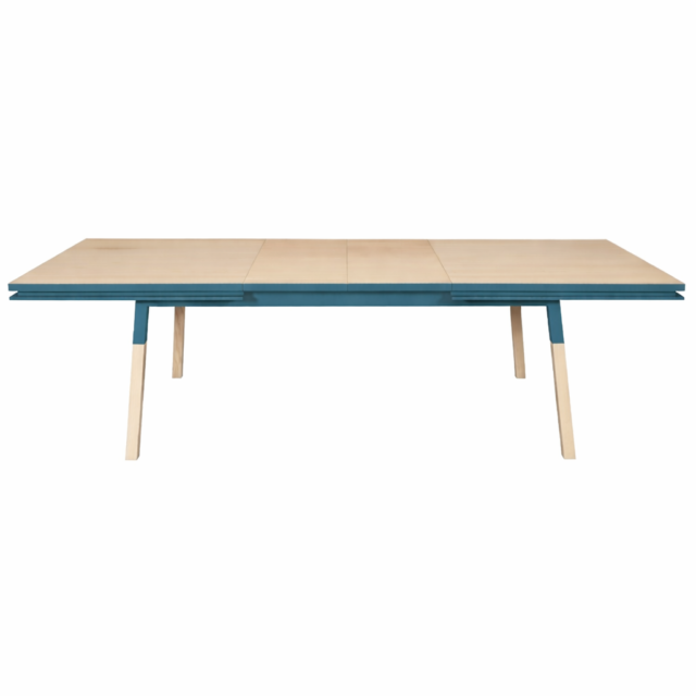 MON PETIT MEUBLE FRANÇAIS - Table extensible bois massif ÉGÉE - 10 couleurs - finition "culottes courtes"