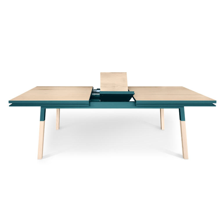 MON PETIT MEUBLE FRANÇAIS - Table extensible bois massif ÉGÉE - 10 couleurs - finition "culottes courtes"