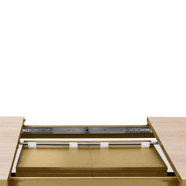 MON PETIT MEUBLE FRANÇAIS - Table extensible rectangulaire ÉGÉE en chêne massif - 10 couleurs