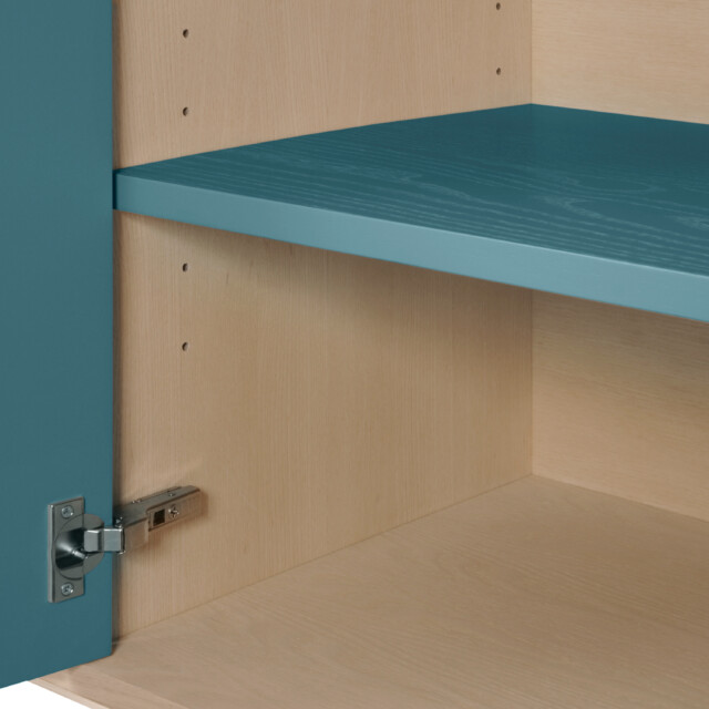 MON PETIT MEUBLE FRANÇAIS - Grand buffet en bois 4 portes KUBE version haute - 160 à 240 cm