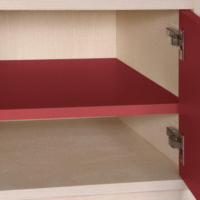 MON PETIT MEUBLE FRANÇAIS - Bibliothèque en bois modulable KUBE 220 cm - 5 colonnes