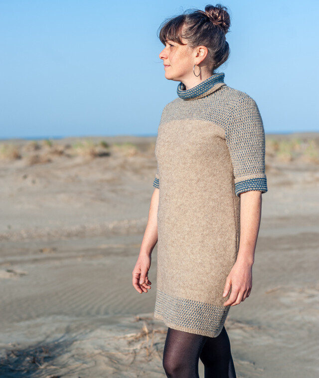 Ardelaine - Robe en laine fin de collection - Merly