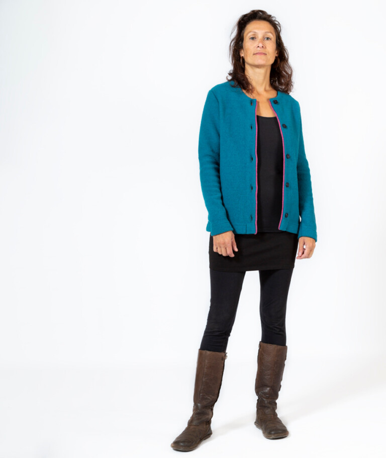 Ardelaine - Gilet en laine fin de collection - Sauzet