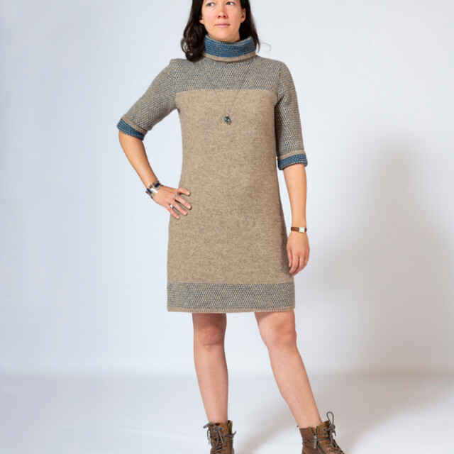Ardelaine - Robe en laine fin de collection - Merly