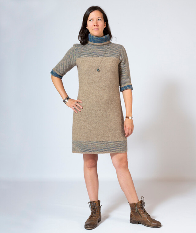 Ardelaine - Robe en laine fin de collection - Merly
