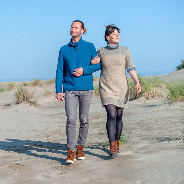 Ardelaine - Robe en laine fin de collection - Merly