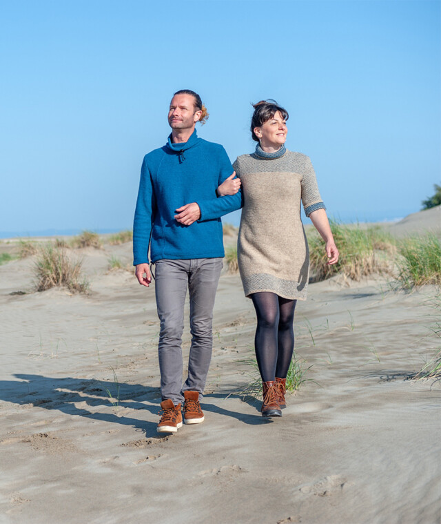 Ardelaine - Robe en laine fin de collection - Merly