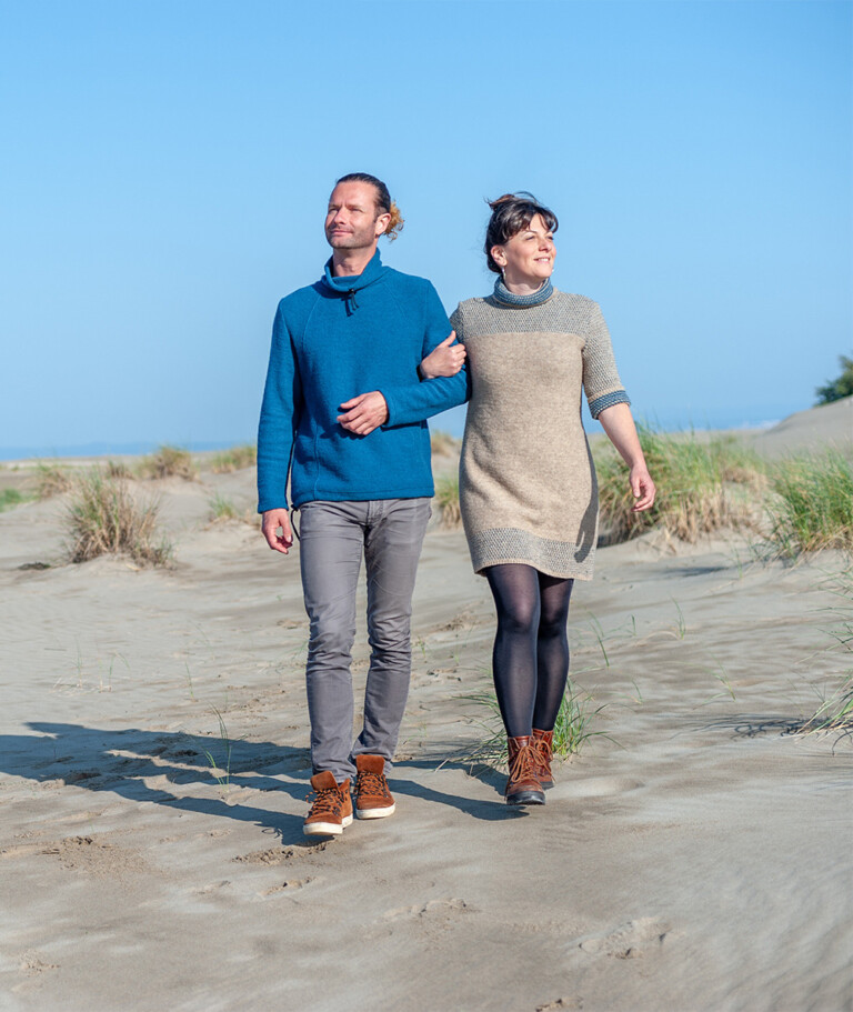 Ardelaine - Robe en laine fin de collection - Merly