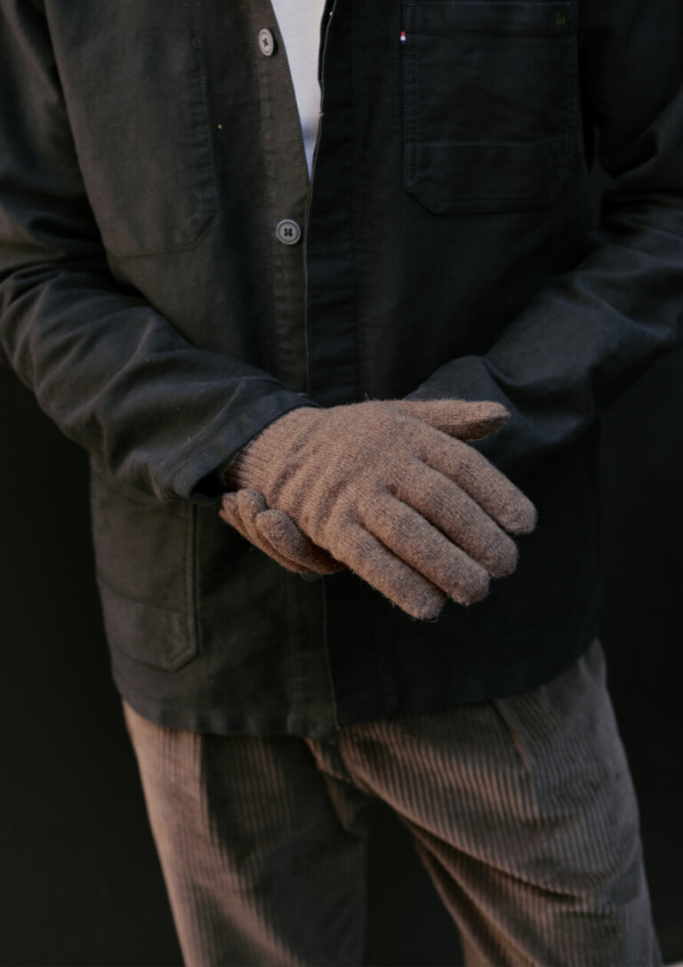 Montlimart - GANTS TACTILES PLEYNET MARRON