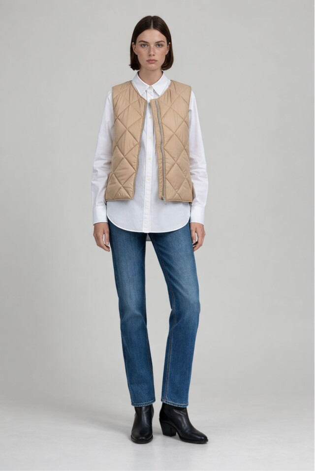 La Piece Paris Direct - Doudoune sans manche duvet RIVOLI