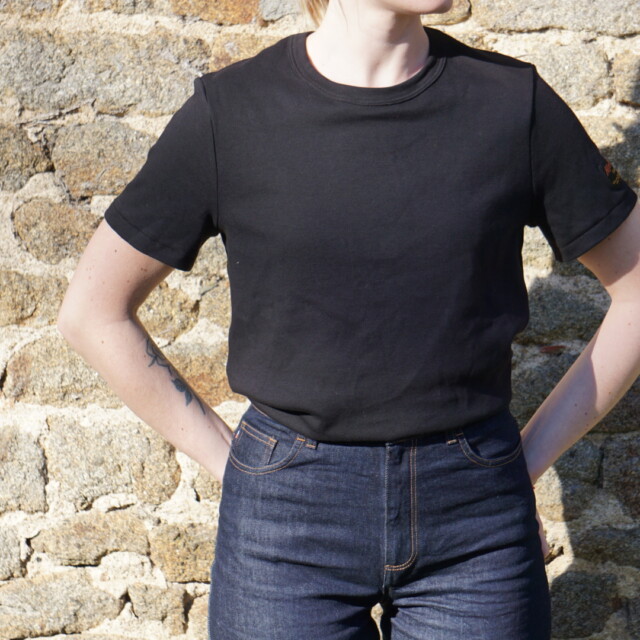 Kiplay Vintage - T-shirt 100% Cotion Biologique Femme