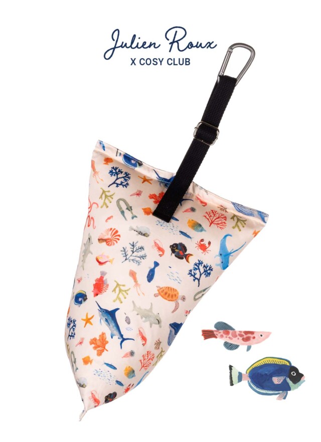 COSY CLUB - Oreiller de voiture  ISIDOR Cosy Club x Julien Roux