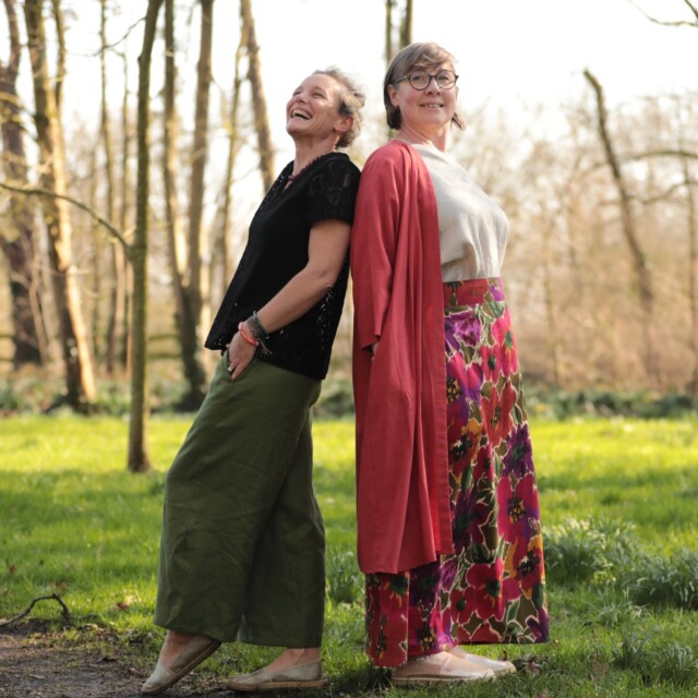 Quintessence - Jupe longue Maya - Satin de coton Toscane