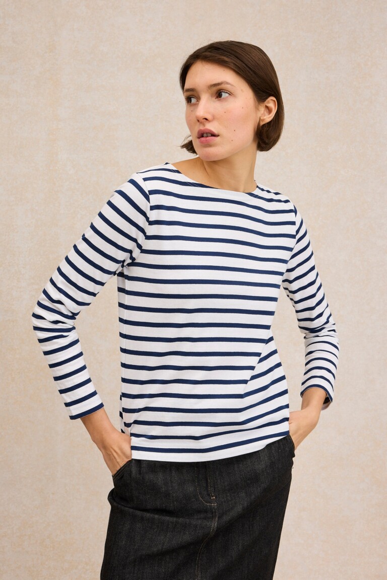 Le Minor - Marinière bleu marine pour femme