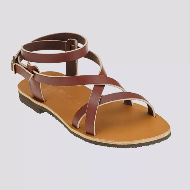 MAX VINCENT - DELPHE cuir tannage vegetal marron Femme